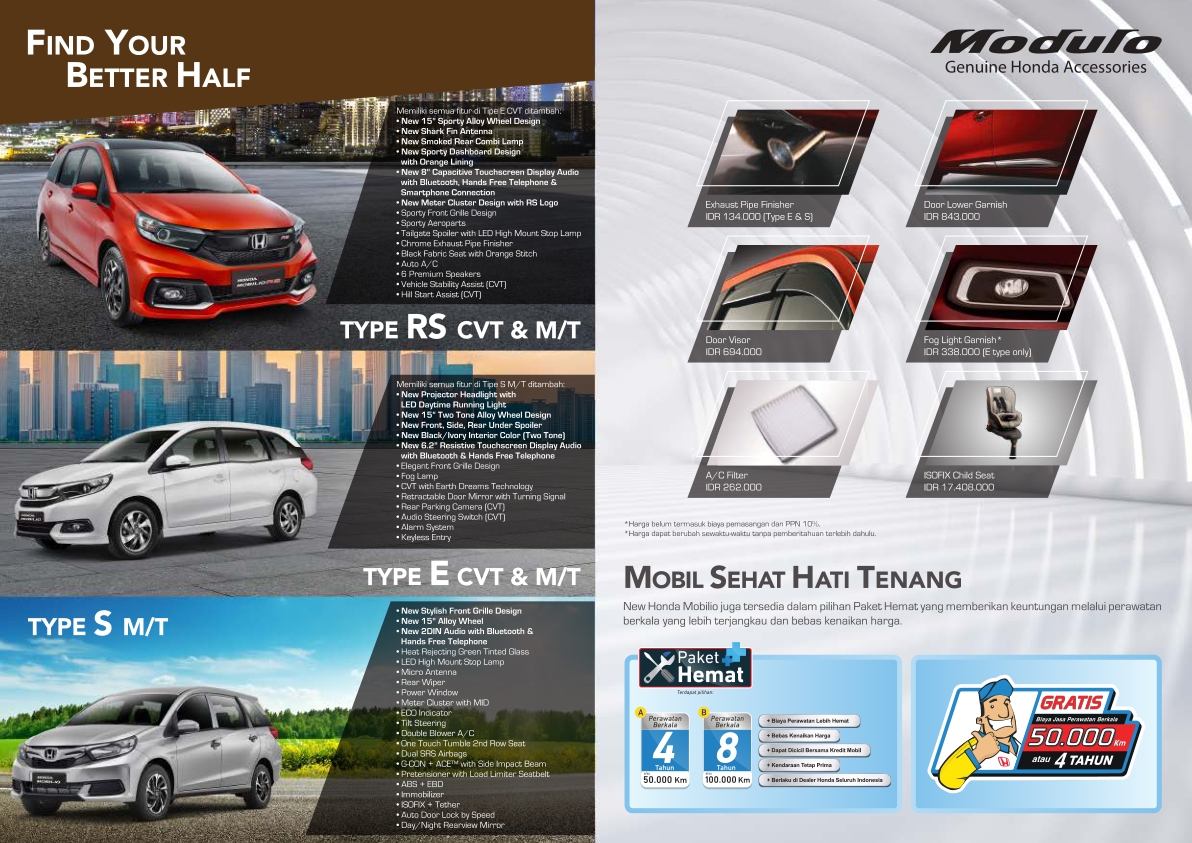 New Honda Mobilio Promo Honda Mobilio Harapan Indah Bekasi Jawa Barat